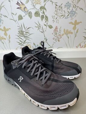 Men’s On Running ON Cloudflow Black Asphalt CloudTec Men's Running Shoe